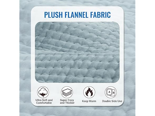 Jubeoyey Electric Heating Pad for Back