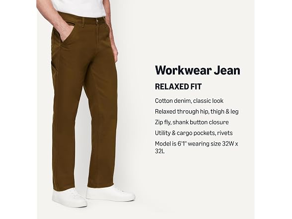 Amazon Essentials Men Rigid Relaxed-fit Jean - Gallery 5