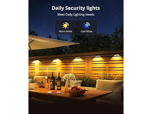 SMAVISTA Smart Fence Lights