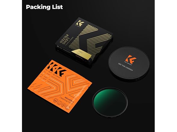 K&F CONCEPT 72mm MCUV Lens Protection