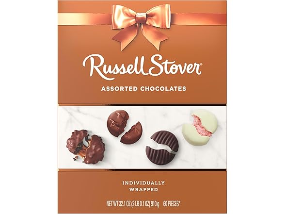 Russell Stover Milk Dark Choc Gift Box 3