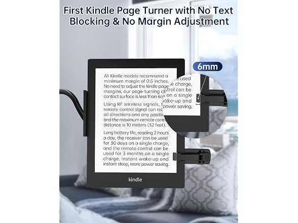 Bongogoo Kindle Stand w/Page Turner