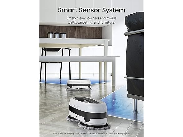 SAMSUNG Jetbot Mop, Cordless Robot Cleaner