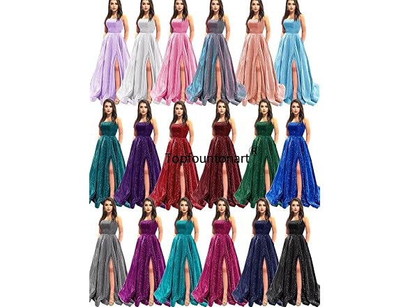 Topfountonart Women (22 Plus) Prom Dresses Dress
