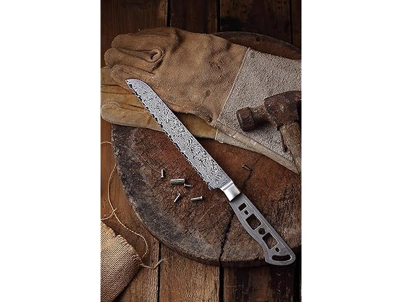 KATSURA CKGD13B-no logo Bread Knife Blank 8in