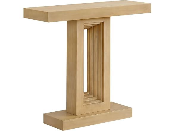 Alaterre Pismo Console Table Light Oak