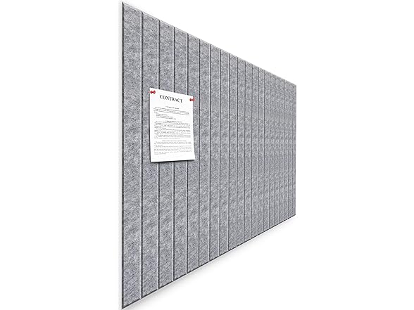 femst Large Grey Felt Bulletin Board