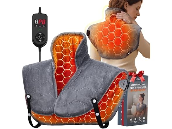 nalax Far Infrared Heating Pad for Neck