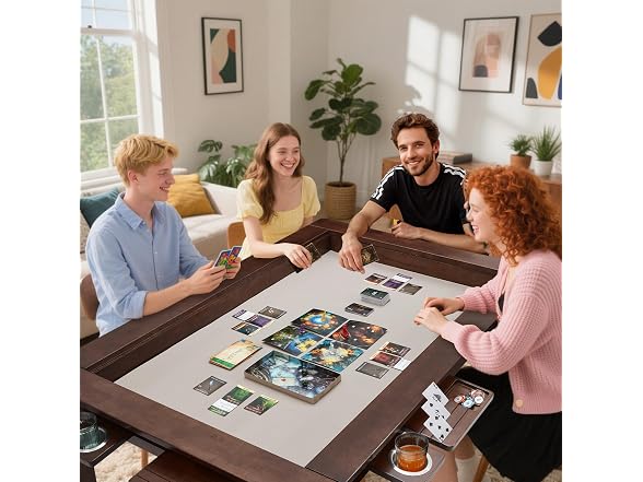 Haddockway Black Walnut 63"×39“ Board Game Table