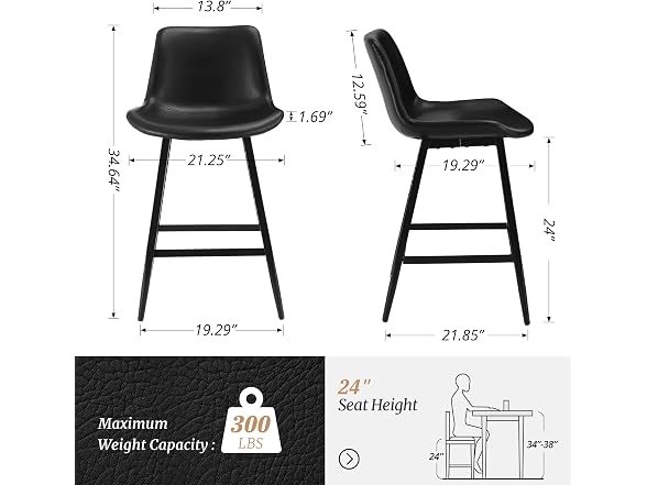 Cozyman BC2216026043787 bar stools (Open Box) - Gallery 2