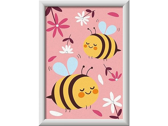 Ravensburger Creart Happy Bumblebees Paint by Numbers