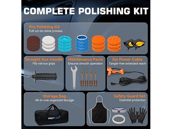 Protmex Car Buffer Polisher