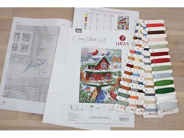 Luca-S Cross Stitch Kit Blissful Bird - Gallery 5