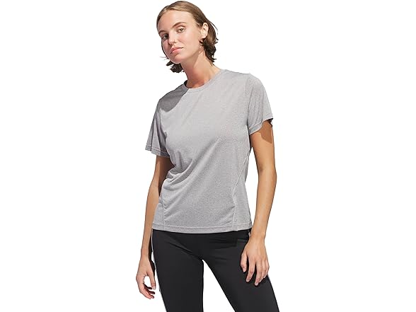 adidas Training Tee (M) Gray Heather