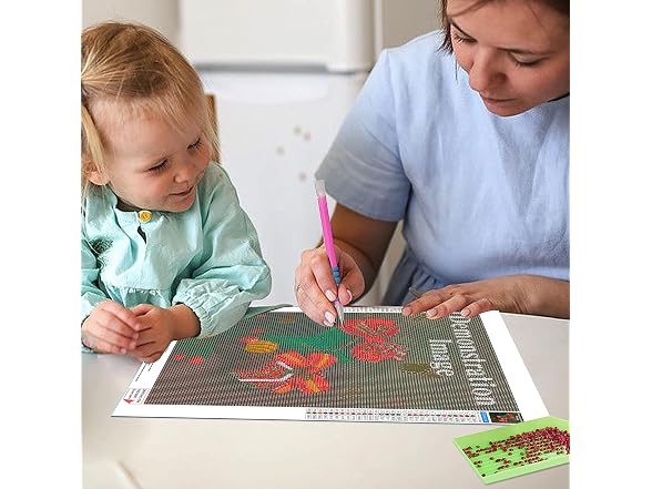 IHMOLN Diamond Painting Kits DIY Cat Elf Flower