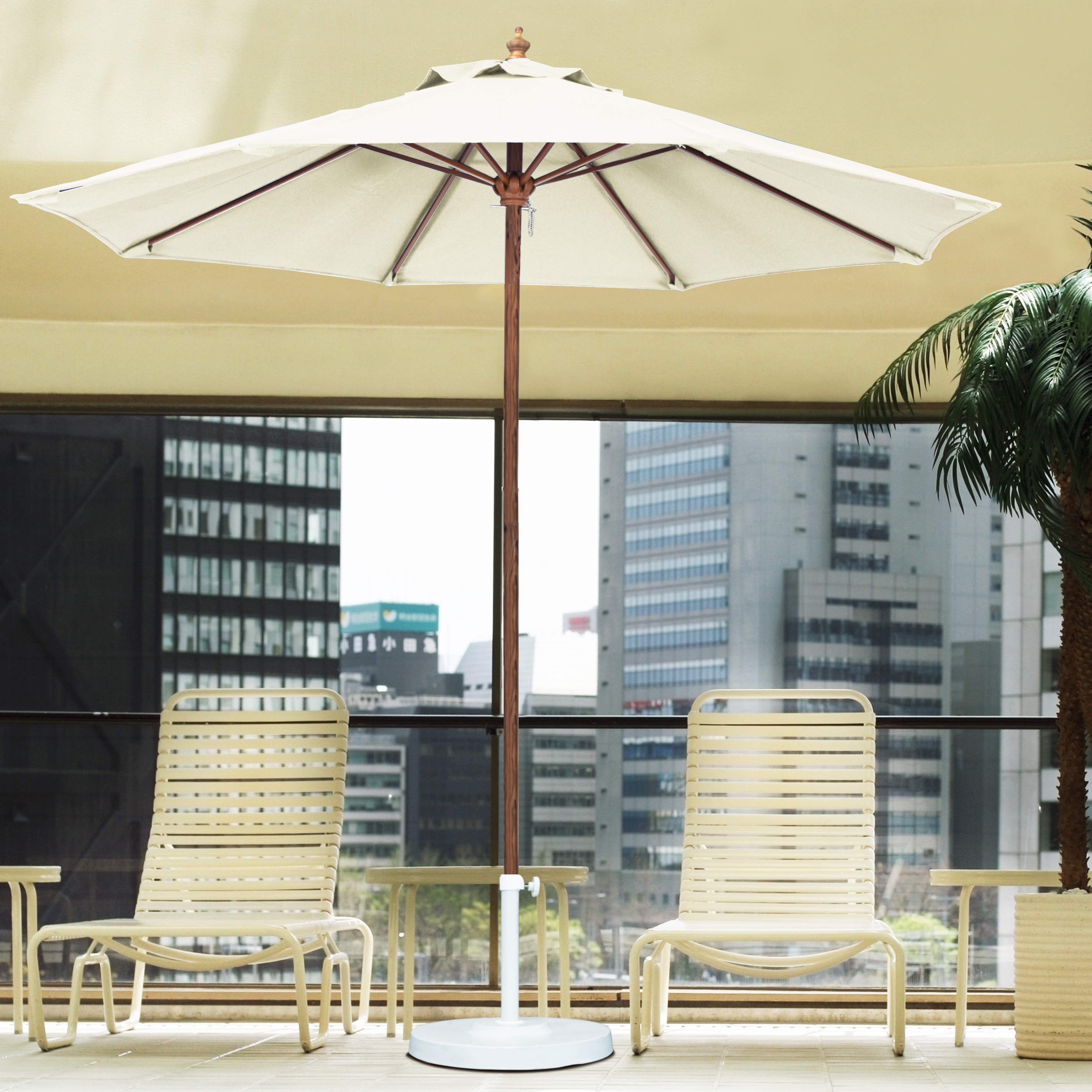 California Umbrella 9-ft Patio Umbrellas - Gallery 26