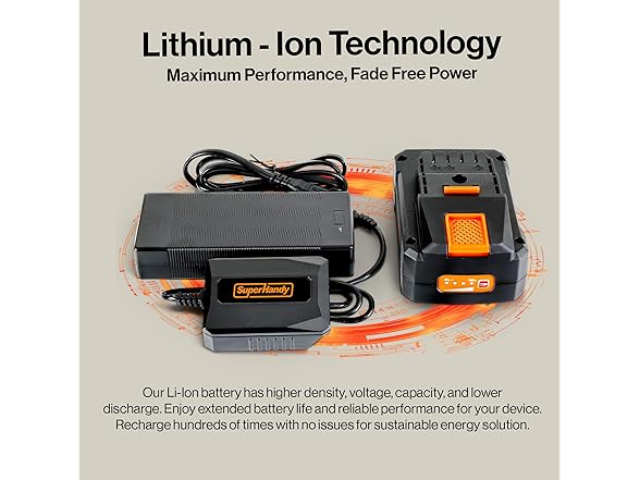 SuperHandy 48V 2ah Battery