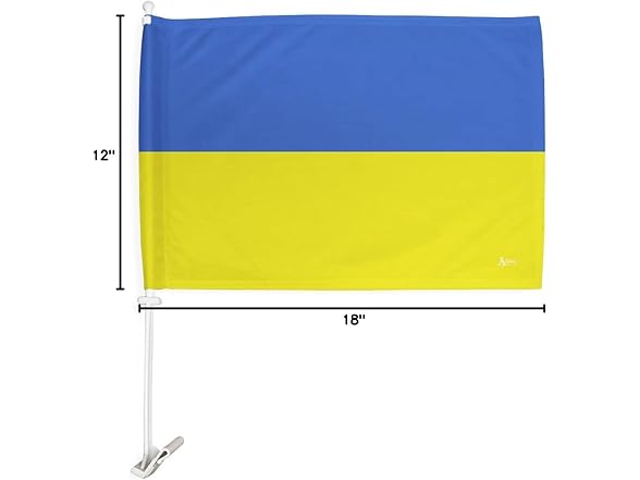 USA Decoration Ukrainian Car Flag Bandera Para Carros D