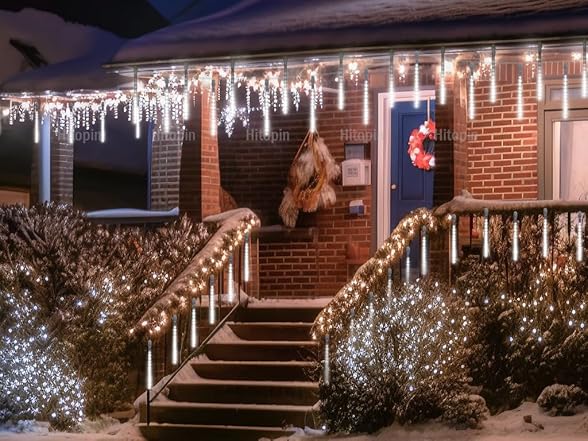 192 LED Falling Rain Lights Outdoor