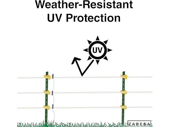 Sure Shock Aluminum Polywire Electric Fence Line