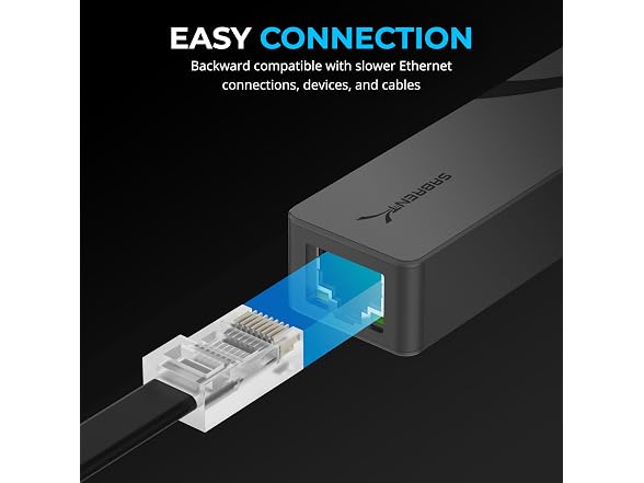 SABRENT USB-C to 5Gb Ethernet Adapter