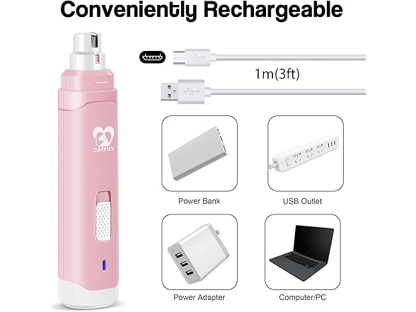 Casfuy B09KBX2VYJ dog nail grinder