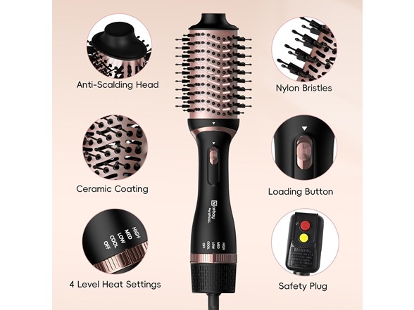 Nicebay Hair Dryer Brush HB-821