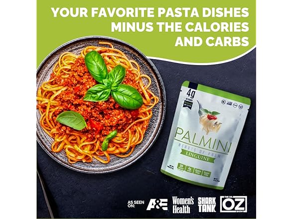 Palmini Linguine Pasta | Low-Carb Pasta