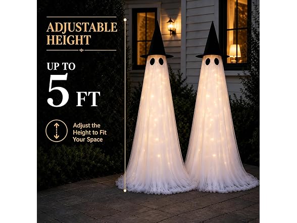 CheerBloom Large Light Up Ghost