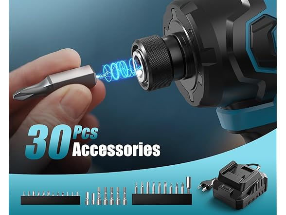 TILSWALL IW260 20V Cordless Impact Driver