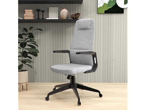 LeisureMod Ergonomic High-Back Office Chair