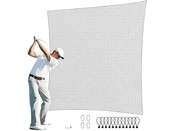 Golf Net, 10x10ft Golf Practice Net, Indoor