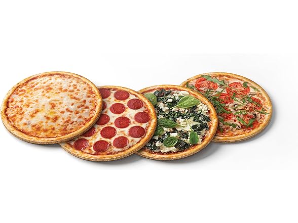 Genuine Fred Pizza Coasters 4pk