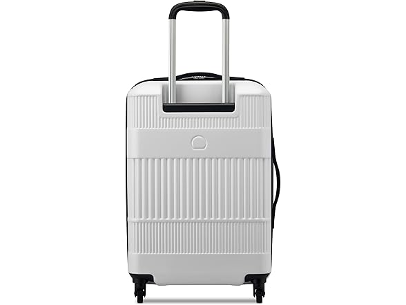 Ribbed Hardside White, Carry-On 20 Inch
