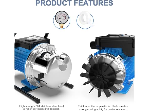 FOTING BC1605826067094 Shallow Well Pump