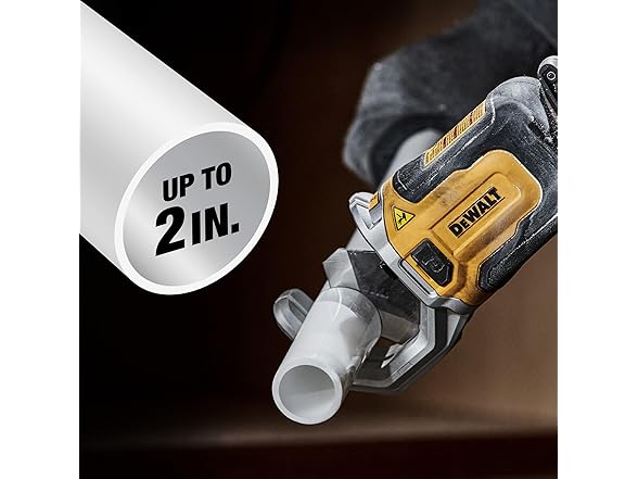 DEWALT DWAPVCIR Impact Cutter with Brace Bracket