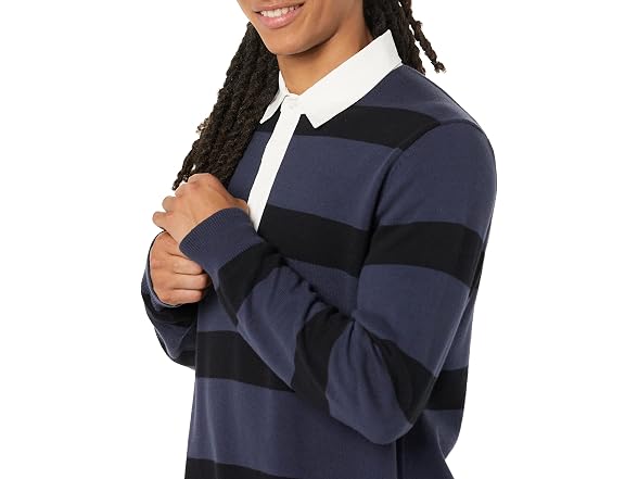 Amazon Essentials Men Rugby Sweater