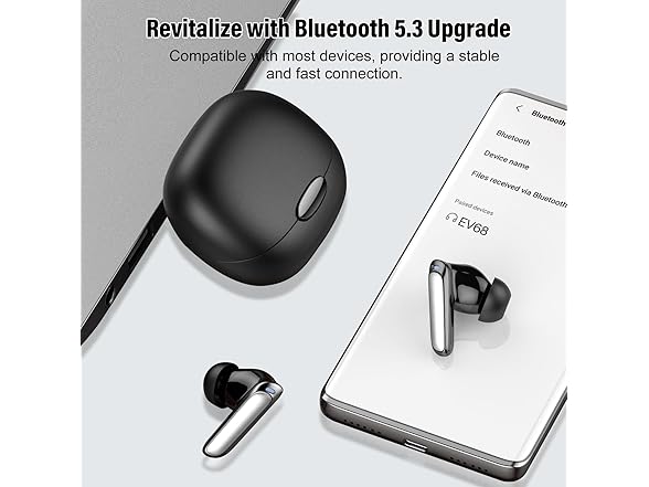 AI Language Translation Earbuds | EV68 (Open Box)