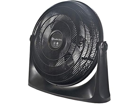 Comfort Zone PowrCurve High Velocity Floor Fan
