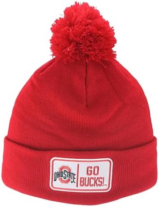 ZHATS Standard NCAA Officially Licensed Pom Beanie Patch Defer Team Color, One Size
