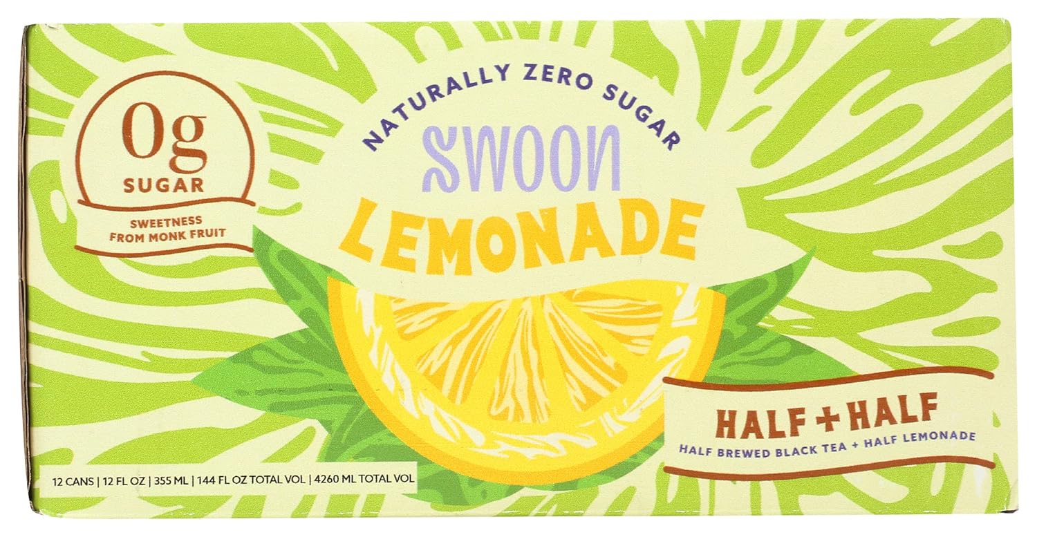 Swoon Half Tea + Half Lemonade, Zero Sugar, 12 oz. - Gallery 6