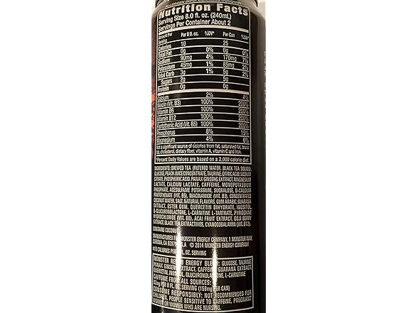 1CT Monster Rehab - Peach Tea + Energy - 15.5oz