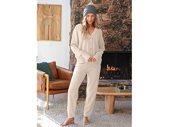 Lillusory 2 Piece Sweater Lounge Set