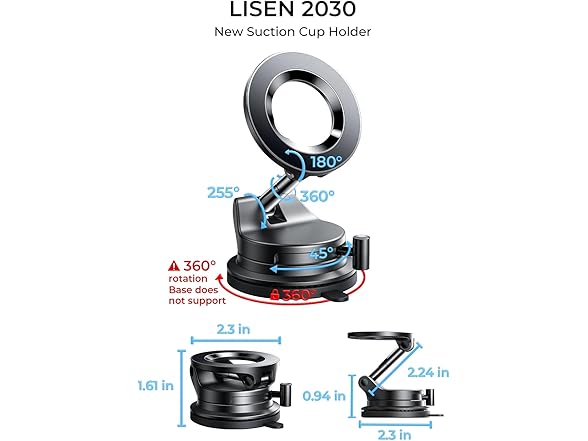 LISEN for Magsafe Car Mount