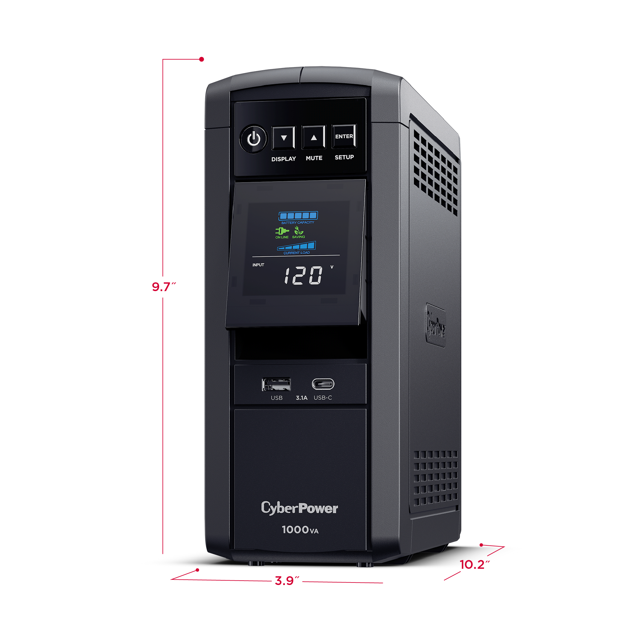 CyberPower 1000VA/600W PC Battery Backup - Gallery 11