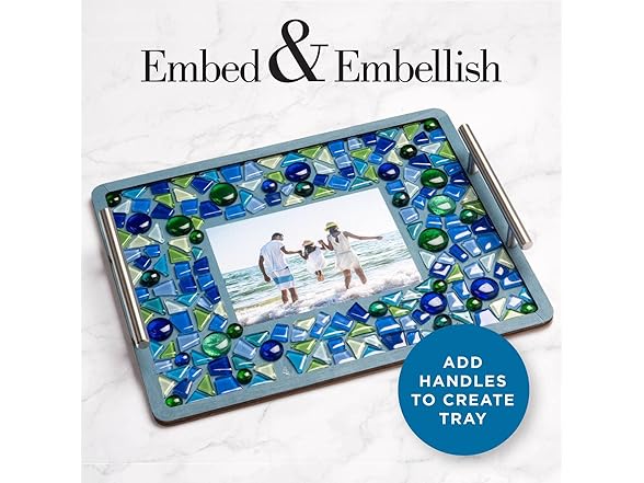 Mod Podge, Rectangle Wood Tray, 11"x14" Surface