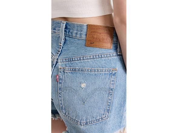 Levi's Women (31W x 2L) Premium 501 Shorts