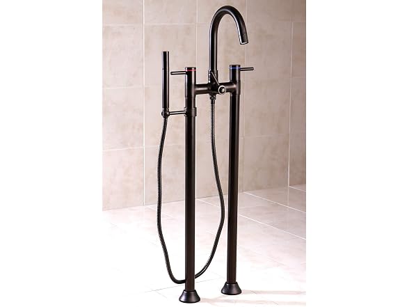 Kingston KS8355DL Freestanding Tub Faucet, ORB