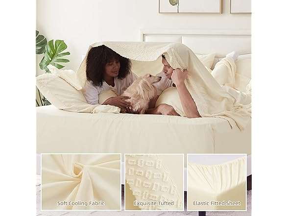 KKN Queen Sheets Set-6 Piece Bedding
