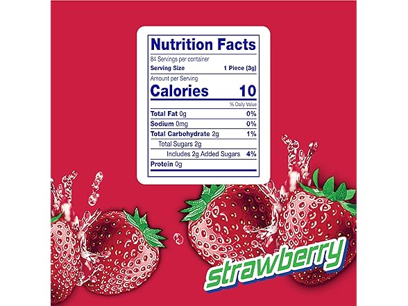 6CT Mentos Strawberry Chewy Mint Candy Roll